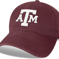 Legacy NCAA Officially Licensed Baseball Hat, Texas A&M Aggies, Lightweight Cap for Men & Women, Relaxed Twill Adjustabl