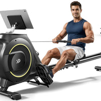 YPOO store Home rowing machine, 350 lb capacity