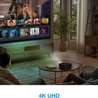 Optoma Photon Life PK32 - 4K UHD, 1,100 Lumens, LED, Premium Auto-Setup Home Entertainment & Gaming Projector