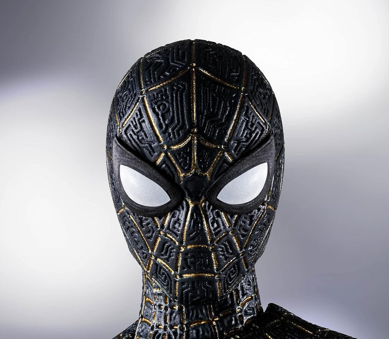 Tamashii Nations - Spider-Man: No Way Home - Spider-Man (Traje Negro y Dorado) S.H.Figuarts Action Figure