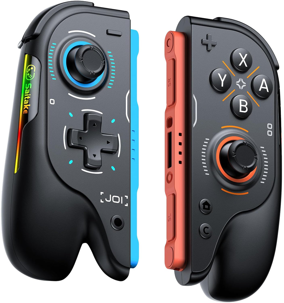 Techerleaf Switch 2 Controller, Wireless Replacement Joypad Gamepad for Switch 2, Hall Effect TMR Joystick No Drift, 9-A