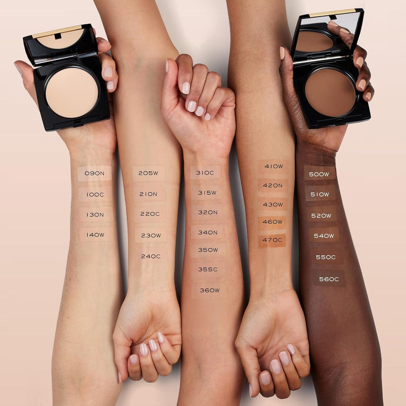 Lancôme Dual Finish Powder Foundation - 320 Amande