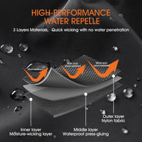 OrrinSports Waterproof Adjustable Leg Gaiters