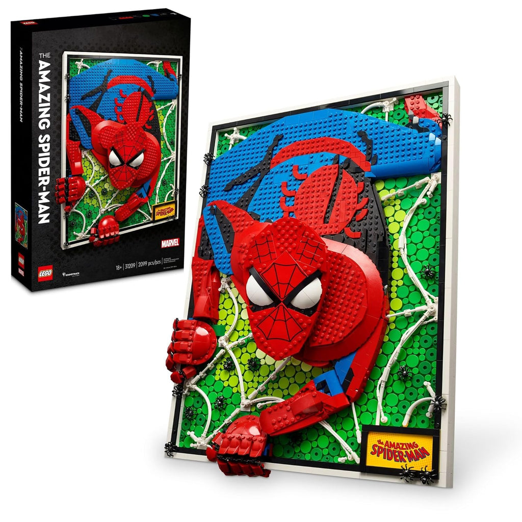 LEGO Art The Amazing Spider-Man 31209 Build & Display Wall Art