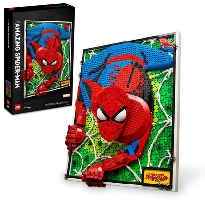 LEGO Art The Amazing Spider-Man 31209 Build & Display Wall Art
