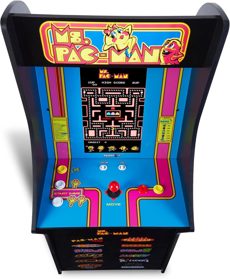 Arcade1Up Ms. Pac-Man Classic SE Arcade Machine