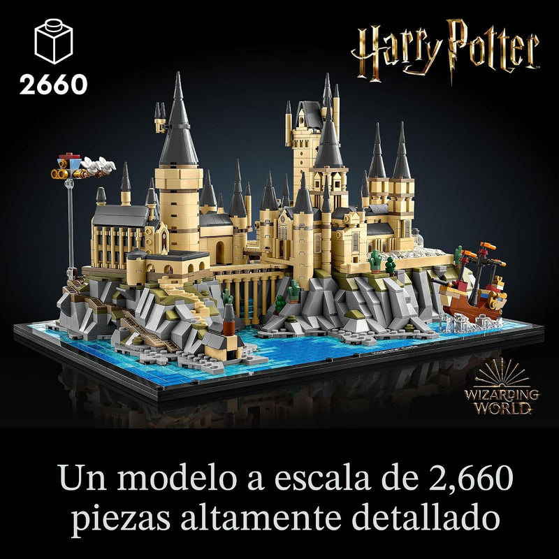 LEGO Harry Potter Hogwarts Castle and Grounds 76419 - Juego de construcción, idea de regalo