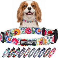 Lucky Love Dog Collar for Small Dogs Cute Adjustable Soft – Ladybird, Small
