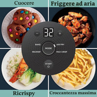 Ninja Crispi 4 in 1 Glass Air Fryer, 450°F, Non Toxic, 4QT and 6 Cup