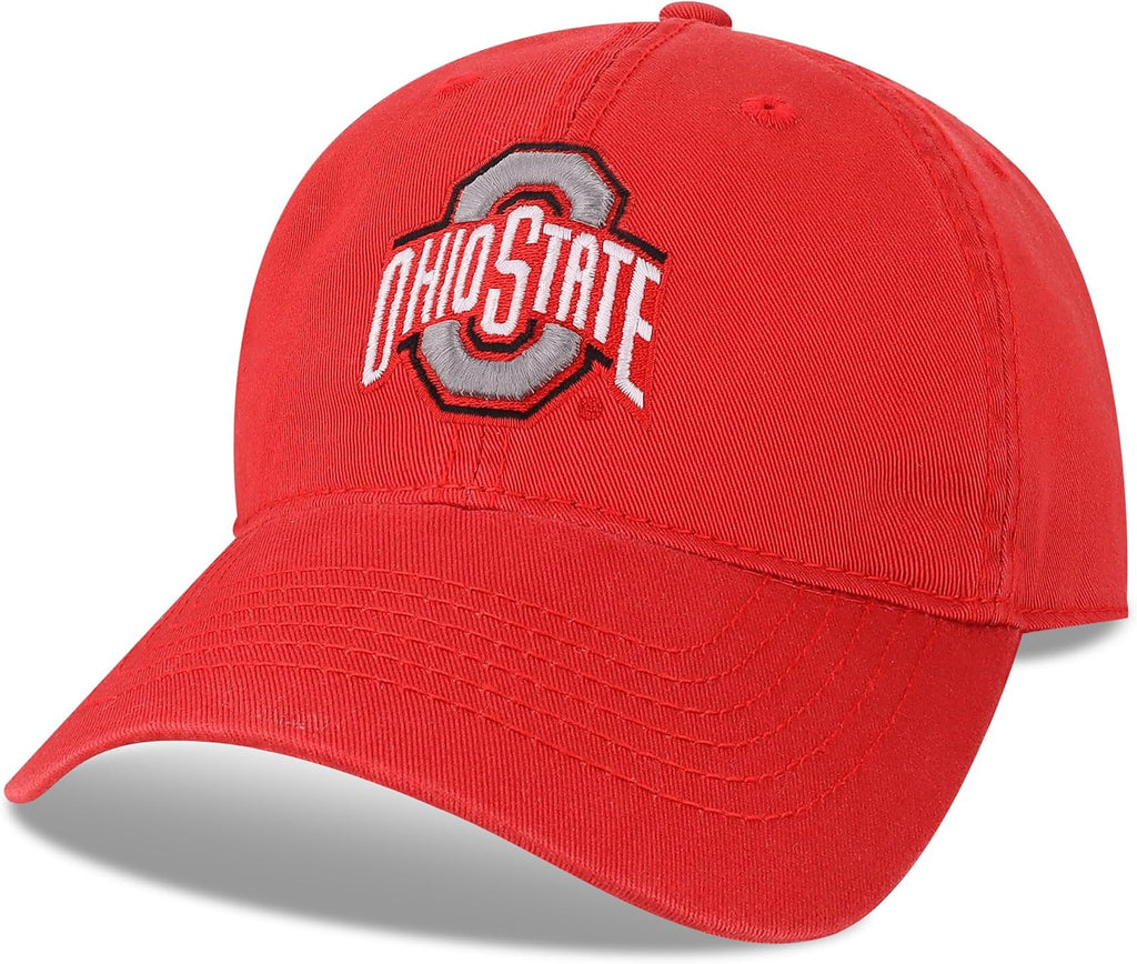 Legacy NCAA Officially Licensed Baseball Hat, Ohio State Buckeyes, Lightweight Cap for Men & Women, Relaxed Twill Adjust