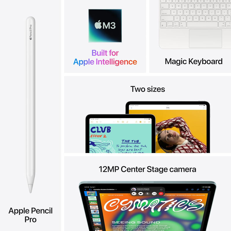 iPad Air 11" M3 128GB Wi-Fi - Space Gray (Renovado)