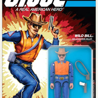 Super7 G.I. Joe Reaction+ Wave 03 (Cartoon) - Wild Bill (Cartoon) Action Figure