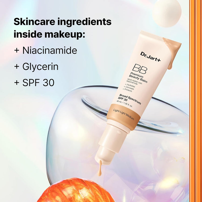 Amazon Dr.Jart+ Premium Beauty Balm Korean Tinted Moisturizer with SPF and Niacinamide | bb cream | Korean Makeup