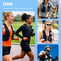 Oiuyos Chaleco de Running Ajustable - Hombre y Mujer