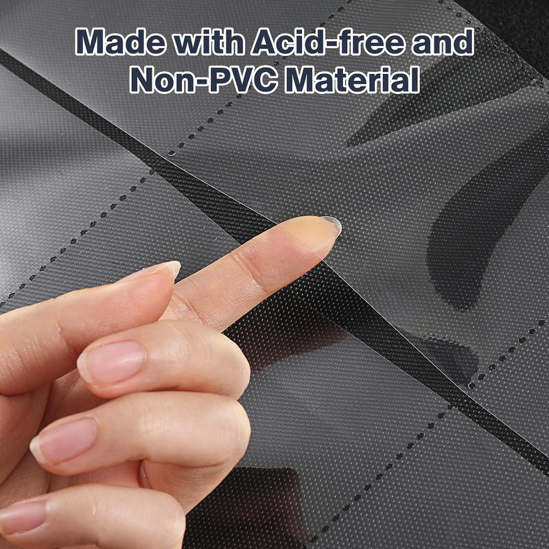 Pemocyny Top Loader Binder 9 Pocket, Holds 360 Toploaders, 100 Toploaders INCLUDED