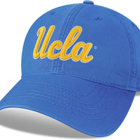 Legacy NCAA Officially Licensed Baseball Hat, UCLA Bruins, Lightweight Cap for Men & Women, Relaxed Twill Adjustable (EZ