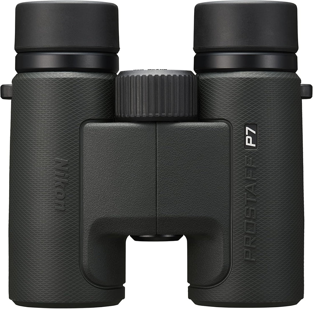 Nikon PROSTAFF P7 8x30 Binocular | Waterproof, fogproof, rubber-armored compact Binocular, oil & water repellent coating