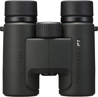 Nikon PROSTAFF P7 8x30 Binocular | Waterproof, fogproof, rubber-armored compact Binocular, oil & water repellent coating & locking diopter | Official Nikon USA Model