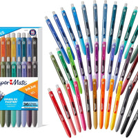Paper Mate InkJoy Gel Pens, Retractable, Medium Point (0.7 mm), 36 Count - Office Supplies, Smooth, Colorful Ink