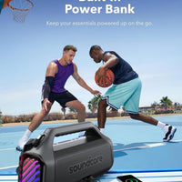 Soundcore Boom 2 Plus Portable Bluetooth Speaker by Anker, 140W, IPX7