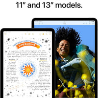 Apple iPad Air 11-inch (M2): Built for Apple Intelligence, Liquid Retina Display, 128GB, 12MP Front/Back Camera, Wi-Fi 6E, Touch ID, All-Day Battery Life — Purple