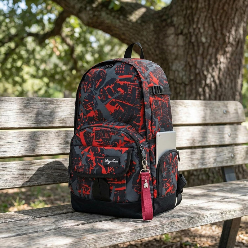 rickyh style School Backpack Travel Bag for Men & Women Lightweight College