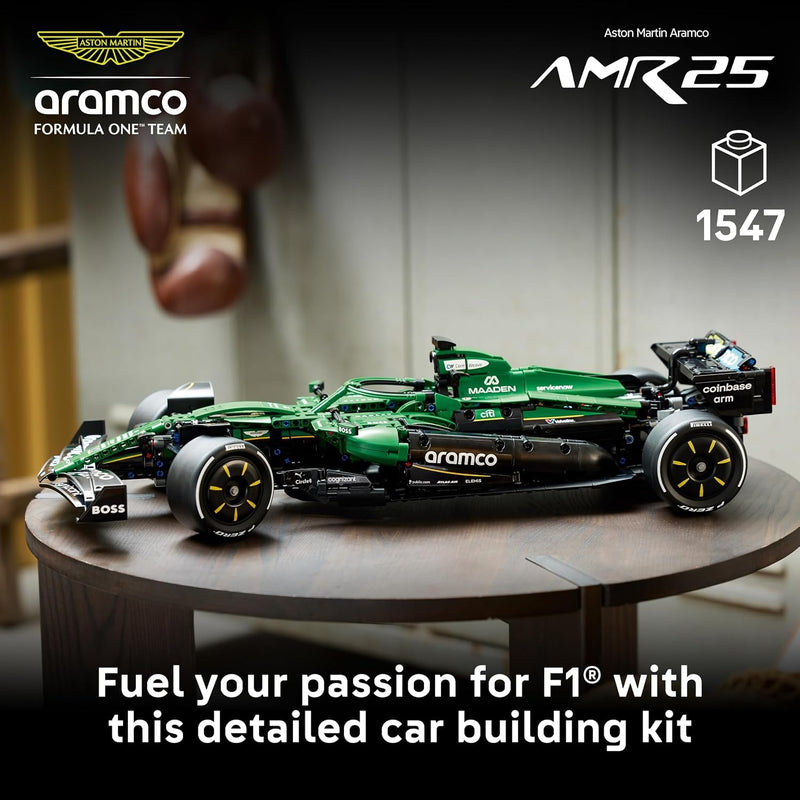 LEGO Technic Aston Martin Aramco AMR25 F1 Car