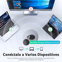 Acer Ergonomic Mouse Wireless with Side Scroll, Bluetooth Mouse for Laptop