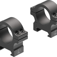 Leupold Open Range Cross-Slot Rings 1", 1" Low with a Matte Finish