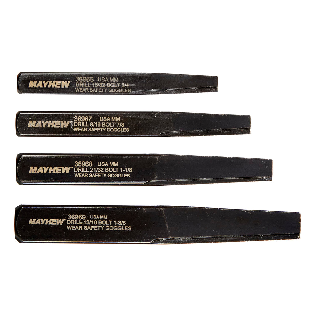 Mayhew Pro 37331 Screw Extractor Set, 4-Piece