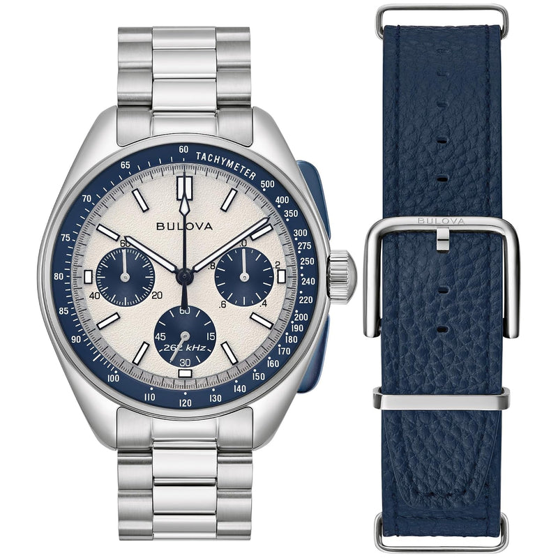 Bulova Archive Lunar Pilot Set Correa Intercambiable 43.5 mm 98K112