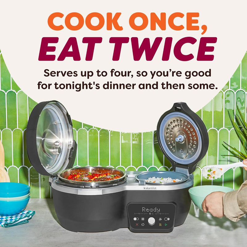Instant Pot Dual Action 8‑in‑1 Multi-Cooker with Serve Together™