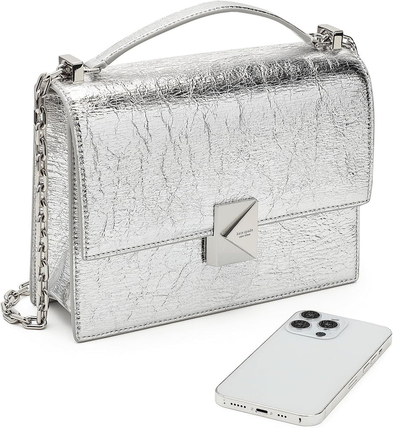 Kate spade new york Women's Deco Leather Flap Chain Crossbody