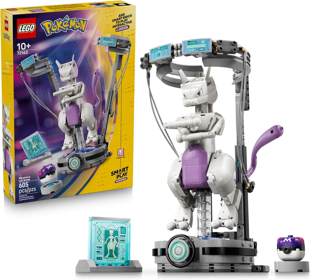 LEGO Pokémon SMART Play: Mewtwo's Lab Break 72163