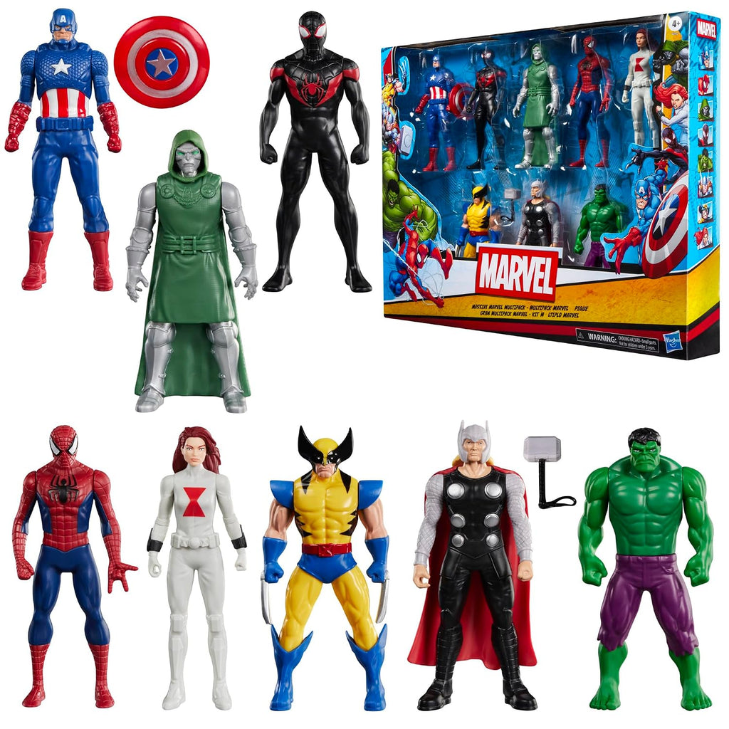 Marvel Massive Super Hero Pack de 8 Figuras