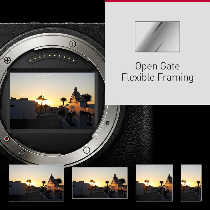 Panasonic LUMIX S9 Full-Frame Mirrorless Camera with S 18-40mm F4.5-6.3 Lens, Compact, Lightweight Body, Perfect for Social Media and Travel, Digital Cameras for Photography, DC-S9NK