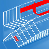 MONOID Wall Corner Protector - Pack of 12 Self Adhesive Corner Guards for Walls Edge Protection - 1.18 inch x 1.18 inch