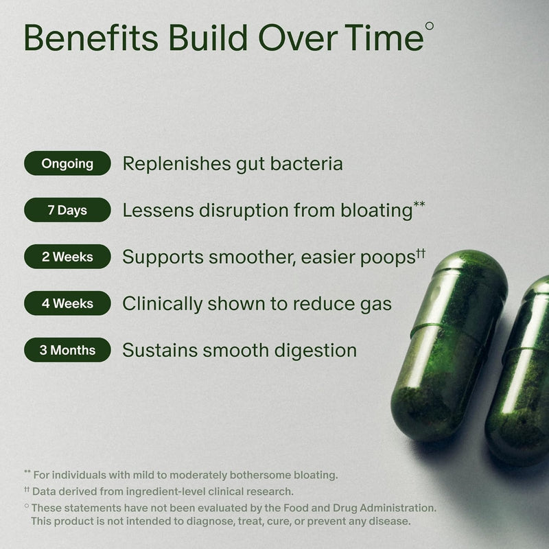 Seed DS-01 Daily Synbiotic – Prebiótico y probiótico para mujeres y hombres – Salud digestiva, salud intestinal, apoyo inmunológico, alivio de la hinchazón y el estreñimiento – Vegano y estable en el