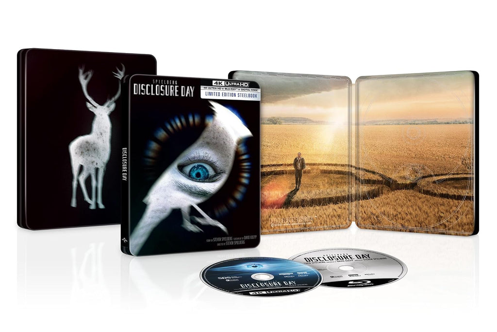 Disclosure Day - Limited Edition Steelbook 4K Ultra HD + Blu-ray + Digital