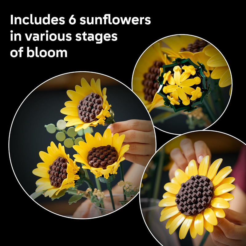 LEGO Botanicals Sunflower Bouquet Building Set