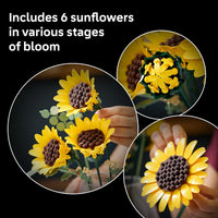 LEGO Botanicals Sunflower Bouquet Building Set