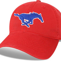 Legacy NCAA Officially Licensed Baseball Hat, SMU Mustangs, Lightweight Cap for Men & Women, Relaxed Twill Adjustable (E