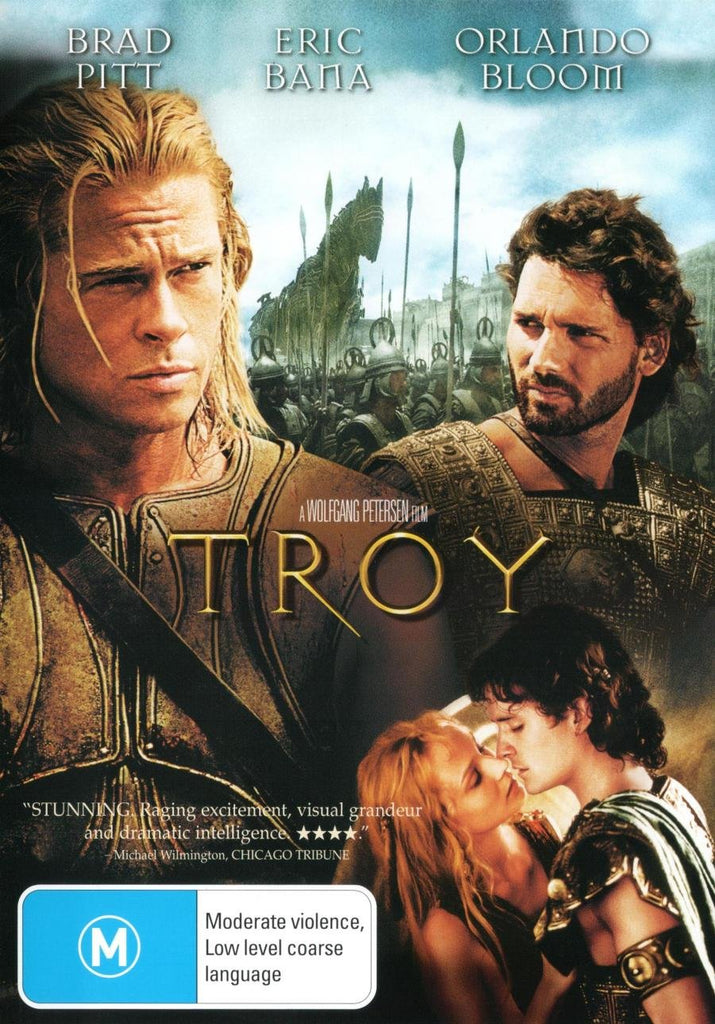 Troy | Brad Pitt, Eric Bana, Orlando Bloom | NON-USA Fromat | Region 4 Import - Australia