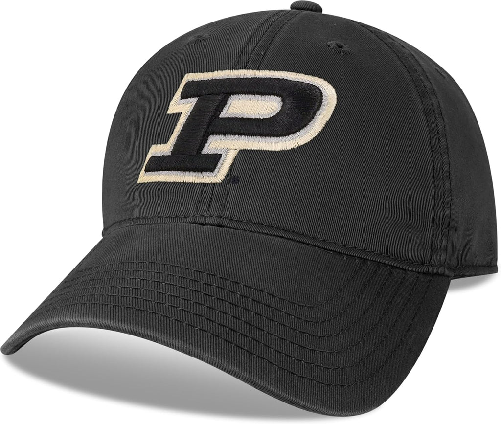 Legacy NCAA Officially Licensed Baseball Hat, Purdue Boilermakers, Lightweight Cap for Men & Women, Relaxed Twill Adjust