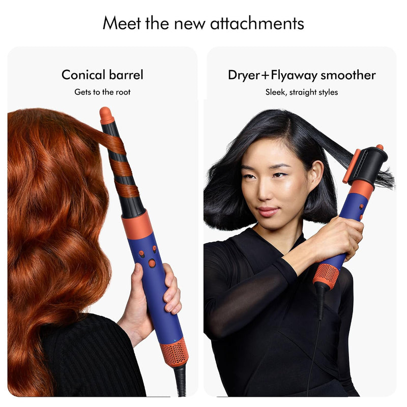 Dyson Airwrap i.d. - Moldeador Multifuncion y Secador con Bluetooth, Liso+Ondulado