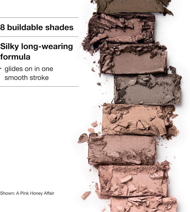 Clinique All About Shadow Eye Shadow Palette, 8 Silky + Buildable Shades