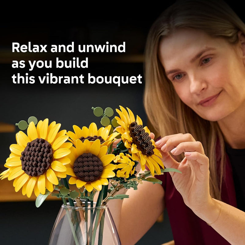 LEGO Botanicals Sunflower Bouquet Building Set