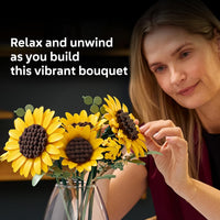 LEGO Botanicals Sunflower Bouquet Building Set