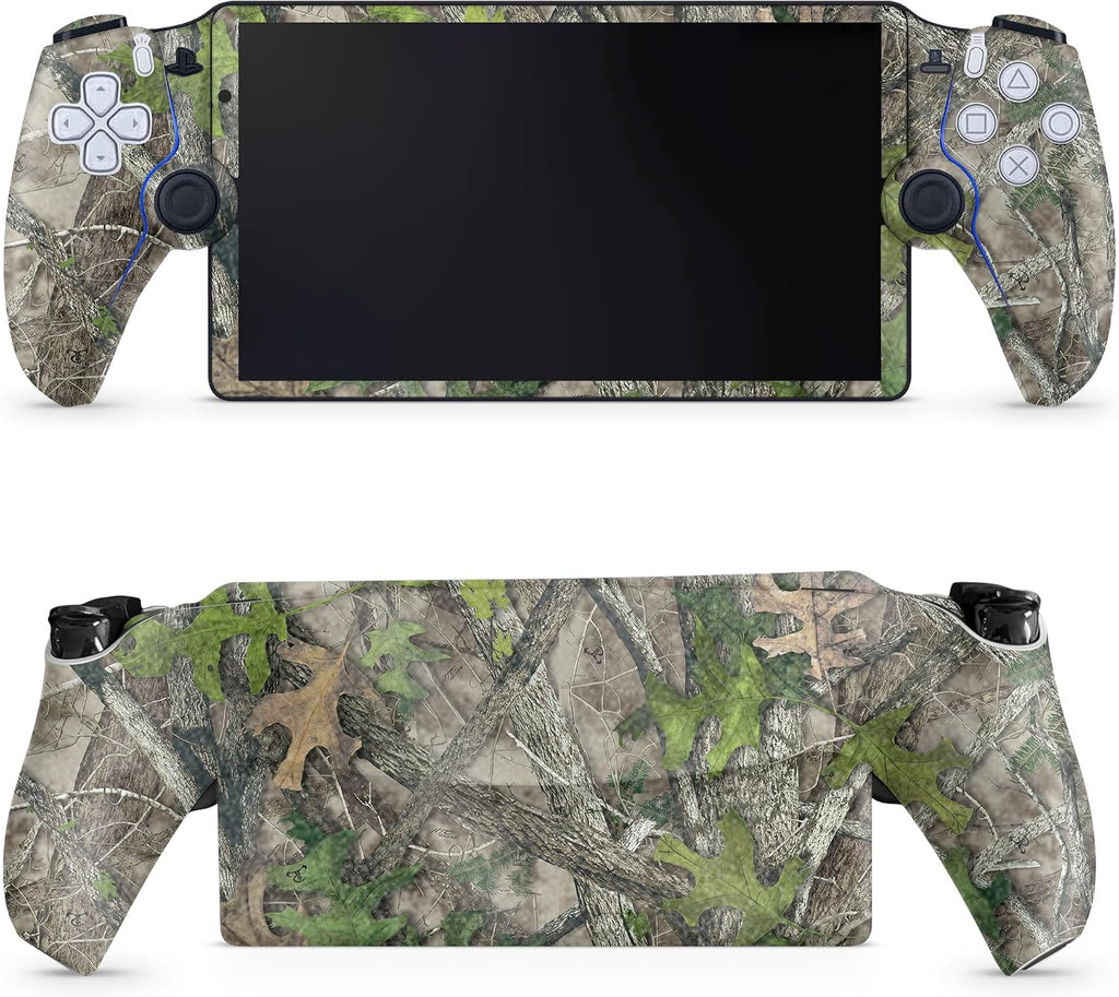 Glossy Glitter Gaming Skin Compatible with PS5 Portal Remote Player - HTC Green - Premium 3M Vinyl Protective Wrap Decal