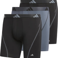 adidas Men's Performance Boxer Brief Underwear 3-Pack